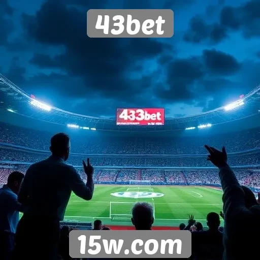 Apostas esportivas em alta no 43bet